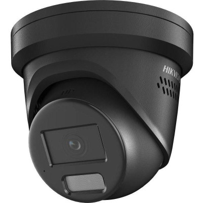 DS-2CD2347G2H-LISU/SL(2.8)/eF/BLK - 4MPix IP Turret Hybrid ColorVu AcuSense kamera, LED/IR 30m, WDR 130dB,audio, alarm, IP67, bl