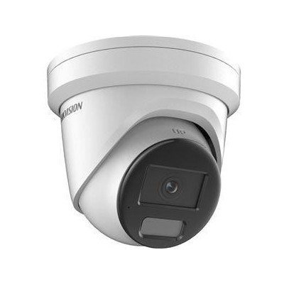 DS-2CD2347G2H-LIU(2.8mm)(eF) - 4MPix IP Turret Hybrid ColorVu AcuSense kamera; LED/IR 40m, WDR 130dB, mikrofon, IP67
