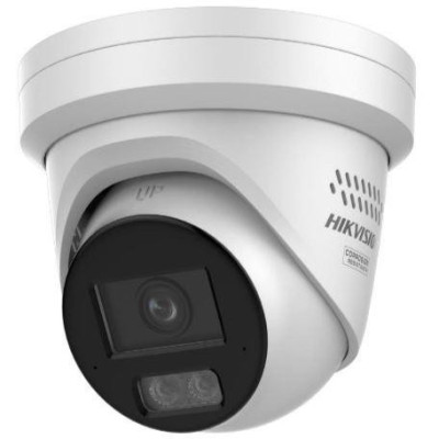 DS-2CD2386G2H-IS2U/SL(4mm) - 8MPix IP Turret AcuSense kamera, IR 30m, audio, alarm, blikač, IP67