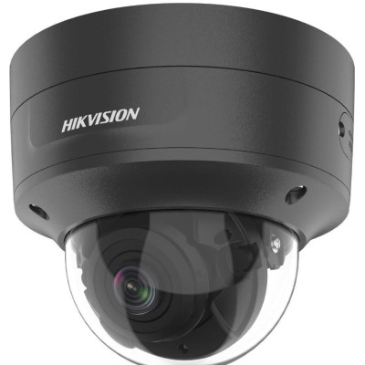 DS-2CD2786G2-IZS(2.8-12mm)(C)/BLACK - 8MPix IP Dome AcuSense kamera, IR 40m, Audio, Alarm, IK10, černá