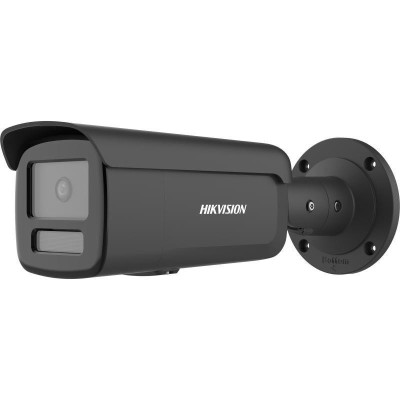 DS-2CD2T46G2H-4I(2.8mm)(eF)/BLACK - 4MPix IP Bullet AcuSense kamera, IR 80m, IP67, černá