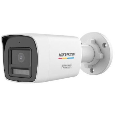 DS-2CE10KF3T-LSYE(2.8mm) - 5MPix HDTVI Bullet Hybrid ColorVu kamera, LED 20/IR 30m, IP67, WDR 130dB. PoC