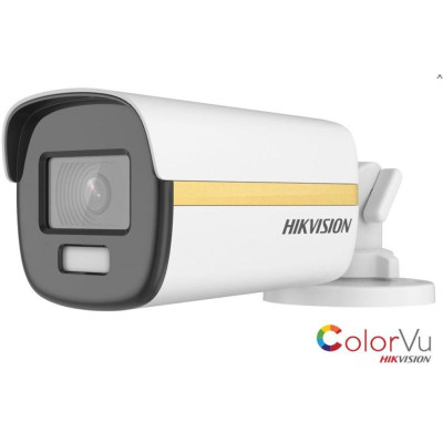 DS-2CE12UF3T-E(2.8mm) - 8MPix HDTVI Bullet ColorVu kamera, LED 40m, IP67, WDR 130dB, PoC