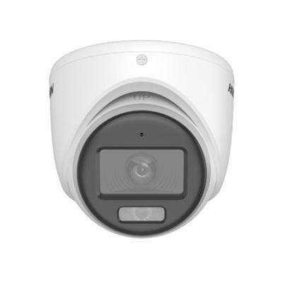 DS-2CE70D8T-ITMFS(2.8mm) - 2MPix HDTVI Turret Smart Hybrid Light kamera; IR 20m, 130dB, 4v1, Mikrofon, IP67