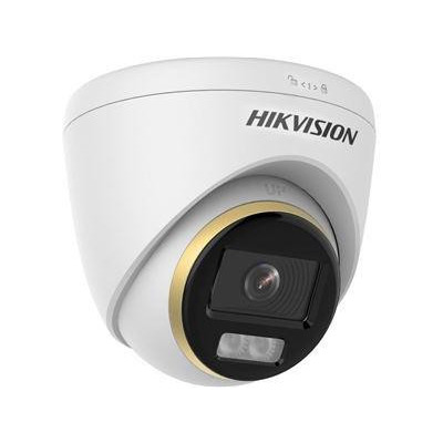 DS-2CE72KF3T-LE(3.6mm) - 5MPix HDTVI Turret Hybrid ColorVu kamera; LED/IR 40m, IP67, WDR 130dB; PoC