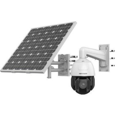 DS-2DE5425IWG-K/4G - 4 MPix IP PTZ se solárním napájením, 25x Zoom, IR 120m, Wi-Fi+ baterie