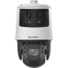 HIKVISION DS-2SE7C425MWG-EB/26(F0)(O-STD) - PTZ kamera s vestavěnou panoramatickou &nbsp;kamerou je vhodná&nbsp;pro širokou škálu činností jako je monitoring venkovních areálů,&nbsp;řek, silnic,&nbsp;letišť apod.AcuSense technologie - DEEP LEARNING analýza na odfiltrování falešných poplachů.AcuSense technologie - Detekuje osoby či vozidla pro snadné vyhledávání v záznamu a pro úsporu prostoru na pevném diskuAcuSense technologie - Nereaguje na plané poplachy, např. déšť, sněžení, pohyb listů ve větru, střídání světla a stínu apod.Více informací o této technologii zdePanoramatická kamera	1/2,5" progressive scan CMOS, objektiv 4mm,&nbsp; F1,6	Citlivost: 0.0005 Lux @ (F1.0, AGC ON), 0 Lux s přísvitem	Špičková&nbsp;technologie ColorVu&nbsp;- zachycuje vysoce kvalitní plnobarevné video 24/7	Šir