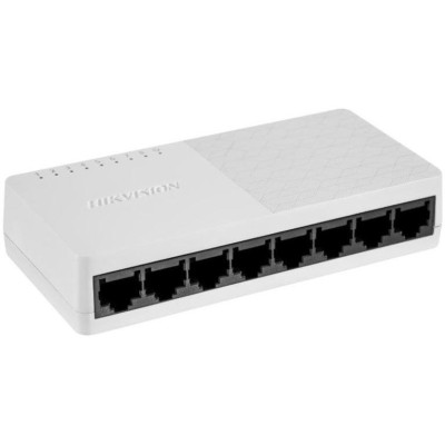DS-3E0108D-O - Switch 8x10/100Mbps, bez PoE