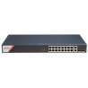 DS-3E1520HP-SI-16P2T2F - Smart managed switch 16x Gb PoE + 2x Gb SFP Uplink + 2x Gb RJ45, 230W, Super PoE - dosah až 300m
