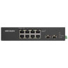 DS-3T0510HP-E/HS - Průmyslový switch, 8x Gb PoE (2x Hi-PoE) + 2x Gb SFP, 110W, Super PoE