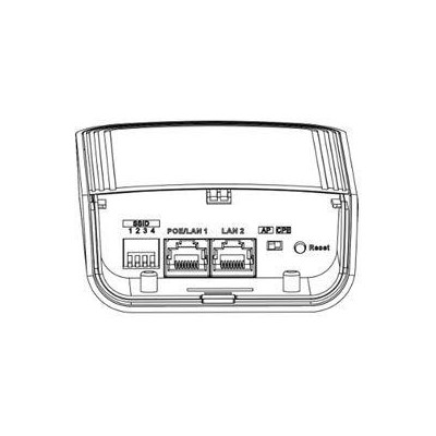 DS-3WF02C-5AC/OV3 - Venkovní bezdrátové pojítko; 5km dosah; 5GHz