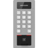 DS-K1T502DBFWX - IP interkom/vstupní terminál se čtečkou Mifare karet a otisků prstů