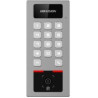 DS-K1T502DBWX-QR - IP interkom/vstupní terminál se čtečkou Mifare karet, podpora čtení  QR