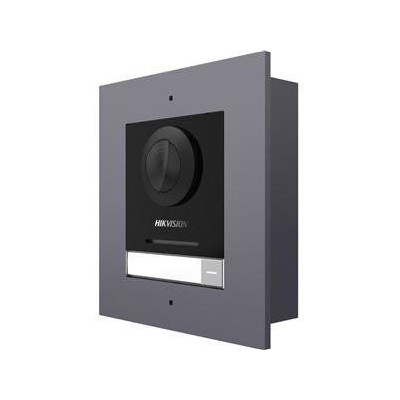 DS-KD8003-IME1(B)/Flush - IP zápustný dveřní interkom 1-tlačítkový