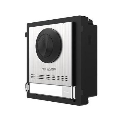 DS-KD8003-IME1(B)/S - Modul IP interkomu 1-tlačítkový s kamerou; nerez