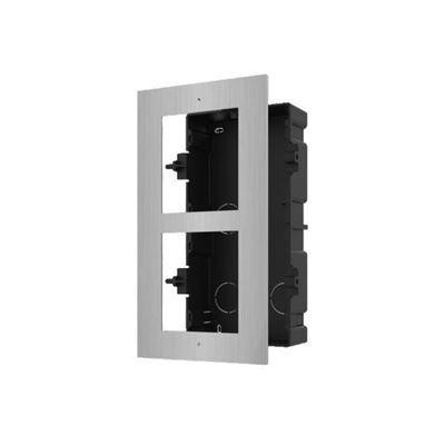 DS-KD-ACF2/S - 2-rámeček interkomu pro zápustnou montáž; nerez