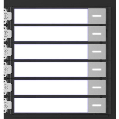 DS-KD-KK - Modul interkomu se 6 tlačítky