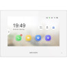 DS-KH6320-LE1/White(B) - 7" IP bytový dotykový monitor, PoE, bílý