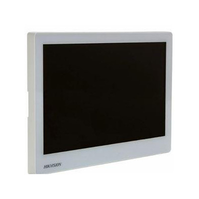 DS-KH6350-WTE1(O-STD)/White - 7" IP bytový dotykový monitor; PoE; Wi-Fi, bílý