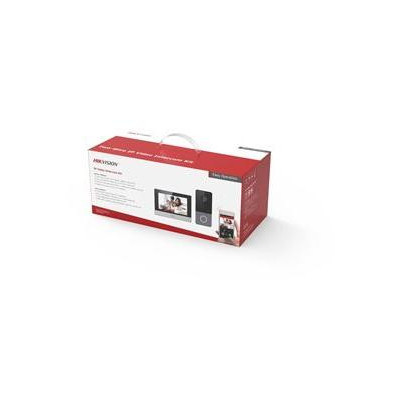 DS-KIS603-P(C) - kit IP videotelefonu, bytový monitor + dveřní stanice + 2x zdroj