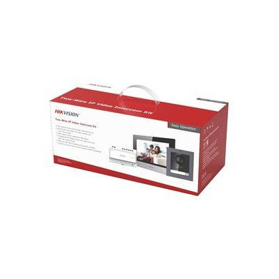 DS-KIS702Y - Kit videotelefonu, 2-drát, bytový monitor+ dveřní stanice + zdroj