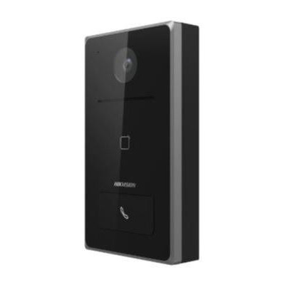 DS-KV6133-ME1/Surface - IP dveřní interkom pro povrchovou  montáž, 2MPx kamera, čtečka karet