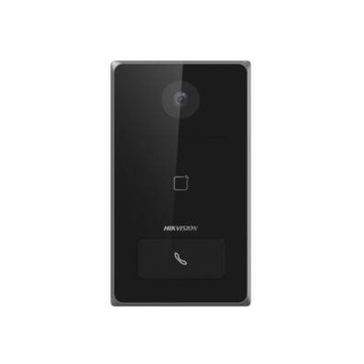 DS-KV6133-ME1/Surface - IP dveřní interkom pro povrchovou  montáž, 2MPx kamera, čtečka karet