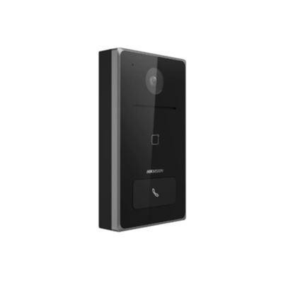 DS-KV6133-ME1/Surface - IP dveřní interkom pro povrchovou  montáž, 2MPx kamera, čtečka karet