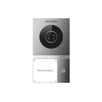 DS-KV7413EY-IME2 - 2-žilový dveřní interkom s kamerou, čtečkou M1 karet a tlačítkem pro povrchovou montáž