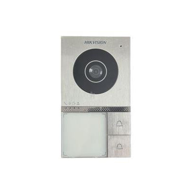 DS-KV7413EY-IME2-1/2/4 - 2-žilový dveřní interkom s kamerou, čtečkou M1 karet a 1,2 nebo 4tlačítky pro povrchovou montáž