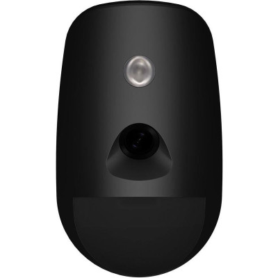 DS-PDPC12PF-EG2-WE(B)(O-STD)/EuropeBLACK - AX PRO bezdrátový PIRCAM detektor, PET imunita do 30kg, dosah 12m, vějíř, LED přísvit