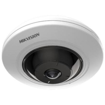DS-2CD3956G2-ISU(1.05mm) - 5MPix IP Fisheye kamera, IR 8m, Audio, Alarm