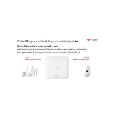 DS-PWA64-L-WE - AX PRO Bezdrátová ústředna, 64 vstupů, GPRS