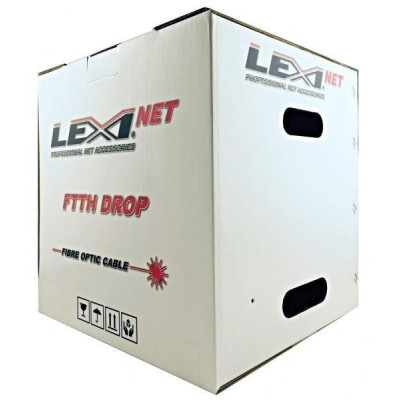 FO Kabel optický, LEXIDROP 4-9/125-M - LEXIDROP 4-9/125 - M, 4 optická vlákna singlemode