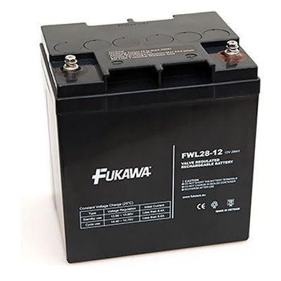 Fukawa FWL 28-12 - Akumulátor bezúdržbový 12V/28Ah, závit M5, životnost 10let