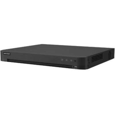 iDS-7208HUHI-M2/PXT/4A+8/4ALM - 8 kanálový TurboHD hybrid, AcuSense, Alarm, PoC