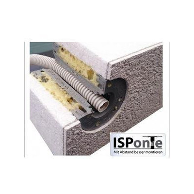 ISP200 - konzole pro montáž kamer na zateplené fasády, hloubka fasády 130-200mm