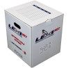KLEXI65504PE-RB - Kabel LEXI Cat 5e UTP 24AWG venkovní dvouplášť PVC+PE černý, samoodvíjecí box