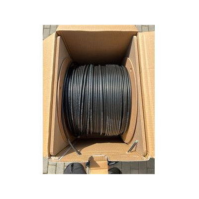 KLEXI65504PE-RB - Kabel LEXI Cat 5e UTP 24AWG venkovní dvouplášť PVC+PE černý, samoodvíjecí box