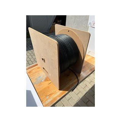 KLEXI65504PE-RB - Kabel LEXI Cat 5e UTP 24AWG venkovní dvouplášť PVC+PE černý, samoodvíjecí box