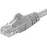 KRP-sp6utp01 - PremiumCord Patch kabel UTP RJ45-RJ45 CAT6 1m šedá