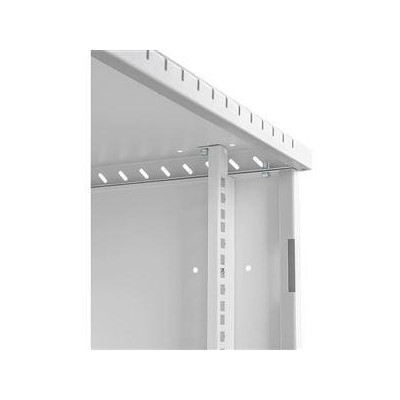 LX10-6U-300GG - LEXI-Net Basic Rozvaděč nástěnný 10" 6U 300m, dveře sklo, šedý