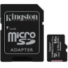 microSDXC karta 64GB - Kingston UHS-I, Class 10 + SD adapter