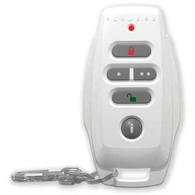 REM25, bílá, 868 MHz - klíčenka (osobní ovladač-vysílač), bílá