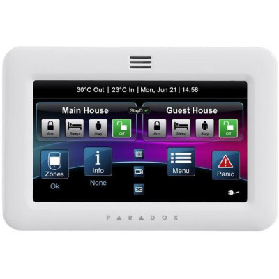 TM50, bílá - barevná 5 bílá grafická dotyková klávesnice