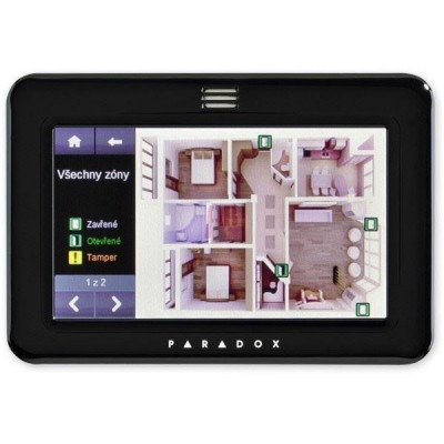 TM50, černá - barevná 5 grafická dotyková klávesnice černá