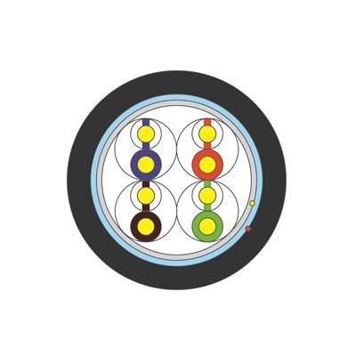 WIC-5-FU-PE-30-BL - WIREX Instalační kabel CAT5E F/UTP PE 305m box černý