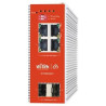 WI-PCMS306GF-I - Průmyslový 4GE + 2SFP 802.3af/at Cloud L2 PoE switch, 120W