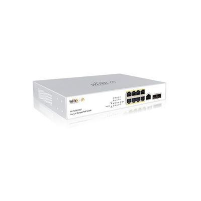 WI-PCMS310GF V2 - 8GE + 2SFP 802.3af/at Cloud L2 Managed PoE switch; 140W