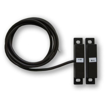 3G-SM-60, hnědá - hnědá/bílá, polarizovaný,masivní kovový povrchový magnetický kontakt